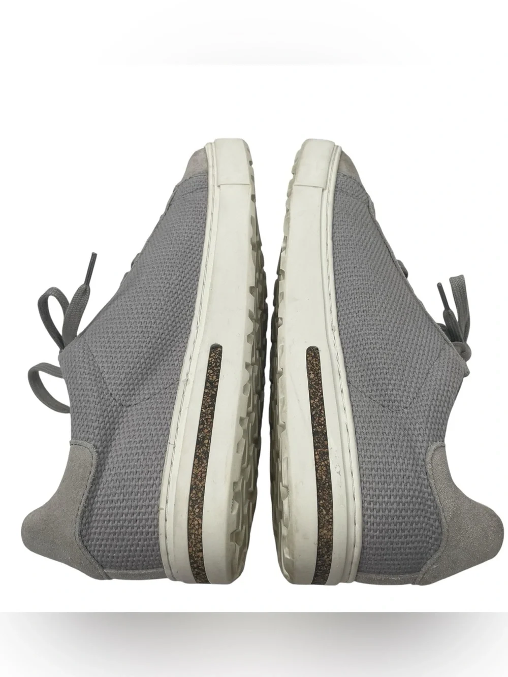 Birkenstock Bend Low Canvas Whale Gray Sneakers Size 37 Women’s 6 Narrow Medium